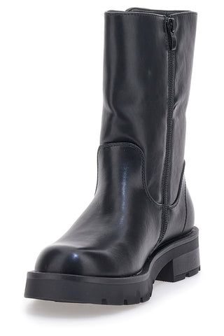 Stivaletti neri con fibbie PITTARELLO CAPSULE 24245 039