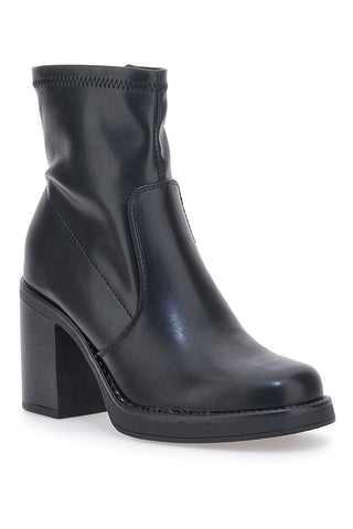 Schwarze Stiefeletten mit quadratischer Spitze PITTARELLO CAPSULE 2196 001