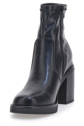 Schwarze Stiefeletten mit quadratischer Spitze PITTARELLO CAPSULE 2196 001