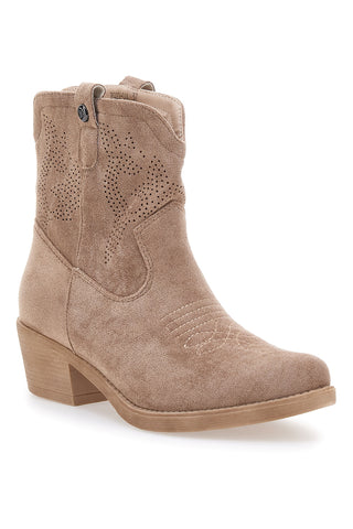 Taxani Beige Stiefeletten mit glattem Obermaterial CAFÈ COST RQ2204A