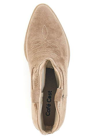 Taxani Beige Stiefeletten mit glattem Obermaterial CAFÈ COST RQ2204A