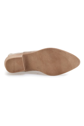 Taupe Texan Stiefeletten mit Rimani CAFE' COST Q903A1