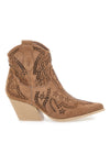 Stivaletti Camel Con Strass First Lady P590