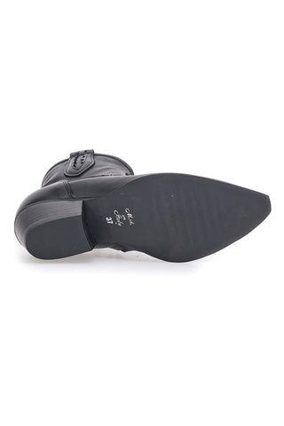 Stivaletti Texani Neri Bassi Made in Italy PITTARELLO LOVE TEX925