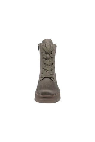 Anfibi taupe caldi con zip e suola carrarmato Bagatt D35ATS316469