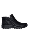 Stivaletti neri con zip e Memory Foam Skechers Lovely Vibe Fall In Bloom