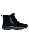 Stivaletti neri con zip e Memory Foam Skechers Easy Going Cool Zip