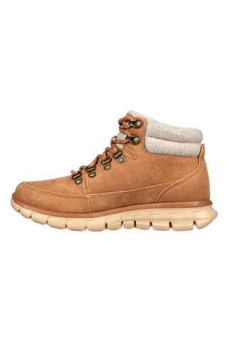 Scarponcini imbottiti color cuoio idrorepellenti Skechers SYNERGY COOL SEEKER