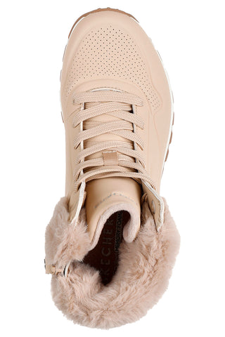 Skechers UNO RUGGED FALL AIR – gefütterte sandfarbene Sneaker mit Air-Sohle