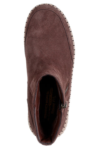 Stivaletti Marroni con zip Skechers Wilshire Blvd Weekend Crush