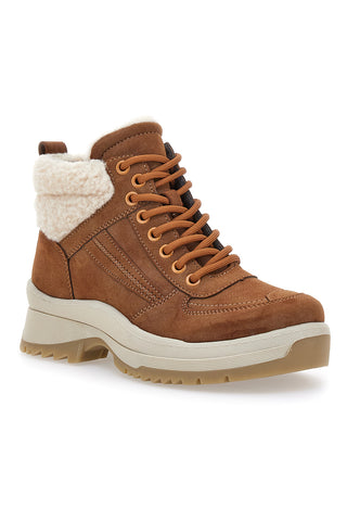 Scarponcini color cuoio con interno caldo Altemberg SN248206