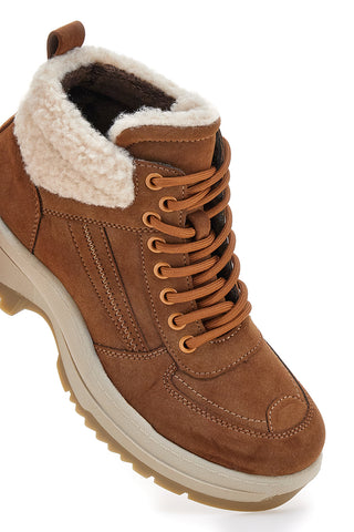 Scarponcini color cuoio con interno caldo Altemberg SN248206