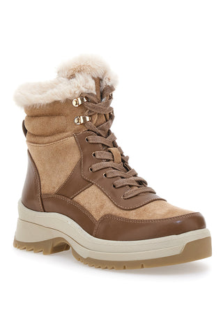 Scarponcini beige con interno caldo Altemberg 15222K17