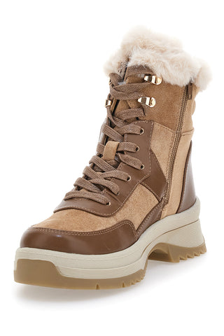 Scarponcini beige con interno caldo Altemberg 15222K17