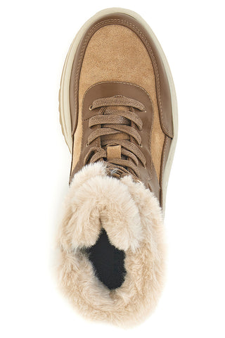 Scarponcini beige con interno caldo Altemberg 15222K17