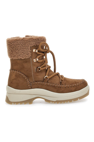 Altemberg TW24W081503 warm gefütterte hellbraune Stiefeletten