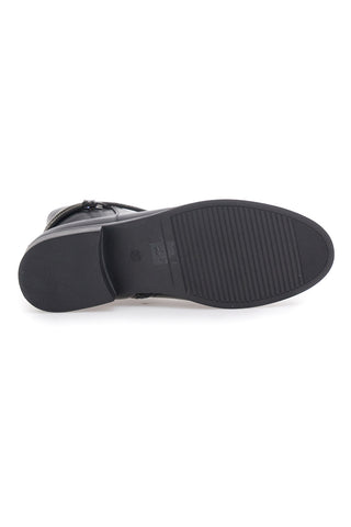 Stivaletti neri con cinturino gioiello Me & Me 9Y08616