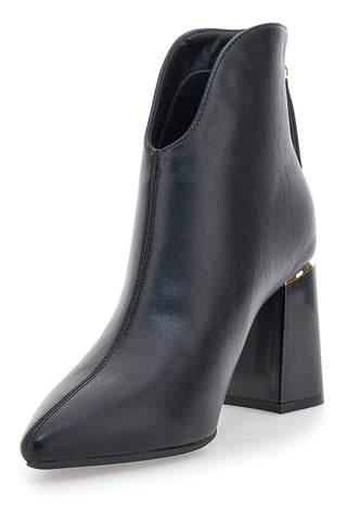 Schwarze Stiefeletten mit hohem Absatz und MB Mariella Burani Logo 51690C1057