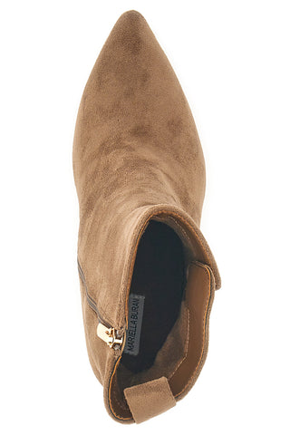 Burani 51691C1062 Stiefeletten mit Blockabsatz, Braun