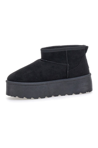 Pittarello Love PK1497A schwarze Stiefeletten mit Pelzfutter