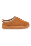 Pantofole Slip-on camel con profilo decorato e interno in calda pelliccia Pittarello Love PK1859B