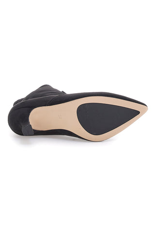 Le Havre Paris 9001 – Schwarze Sockenstiefeletten mit Stilettoabsatz