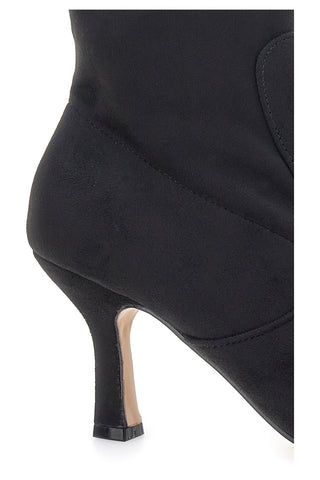 Le Havre Paris 9001 – Schwarze Sockenstiefeletten mit Stilettoabsatz