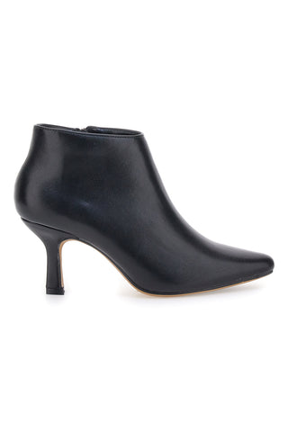 Le Havre Paris 7001 schwarze Stiefeletten mit dünnem Absatz