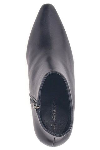 Le Havre Paris 7001 schwarze Stiefeletten mit dünnem Absatz