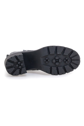 Stivaletti neri con tacco alto e zip decorativa Pittarello Capsule BT24182003