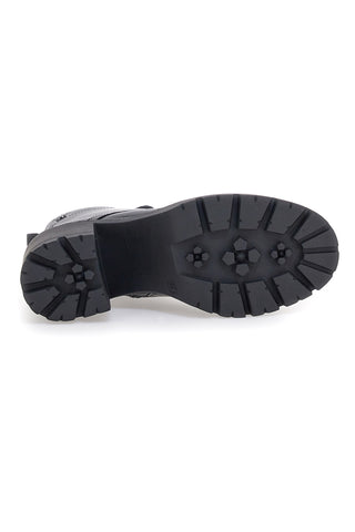 Pittarello BT24182004 schwarze Stiefeletten mit hohem Absatz und seitlichem Reißverschluss