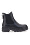 Schwarze Stiefeletten mit dekorativem Ring und Profilsohle Pittarello Kapsel BT23059066A
