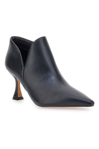 Stivaletto nero a punta con tacco a rocchetto Mon Dieu B8830Q8820Q11