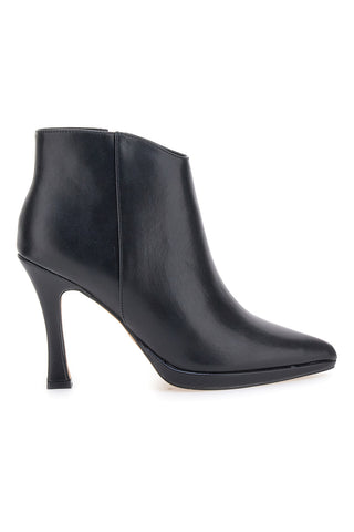 Mon dieu 1929Q20 schwarze Stiefeletten mit Spool-Absatz