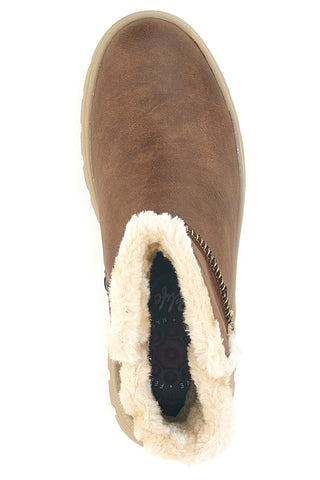 Stivaletti marroni con interno caldo e suola carrarmato Relife 22808B11R