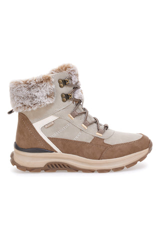 Beige Stiefeletten mit warmem Innenfutter und rutschfester Sohle Relife 24802B08R