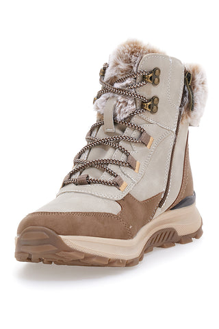 Beige Stiefeletten mit warmem Innenfutter und rutschfester Sohle Relife 24802B08R