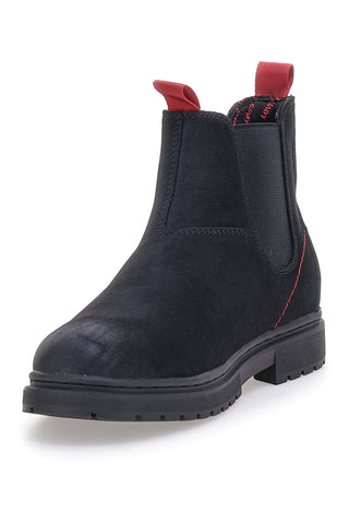 Stivaletti chelsea neri con inserti elasticizzati Levi's Oliver