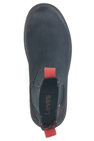 Stivaletti chelsea neri con inserti elasticizzati Levi's Oliver