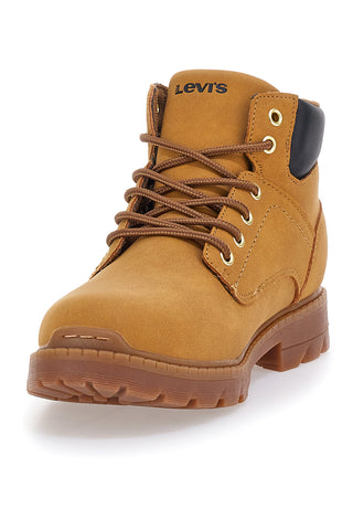 Anfibi cammello con collarino imbottito Levi's VFOR0143S