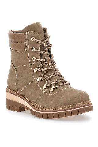 Altemberg 1 Taupe Stiefeletten mit Profilsohle