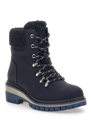 Scarponcini invernali neri con interno in pelo Altemberg 3