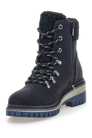 Scarponcini invernali neri con interno in pelo Altemberg 3