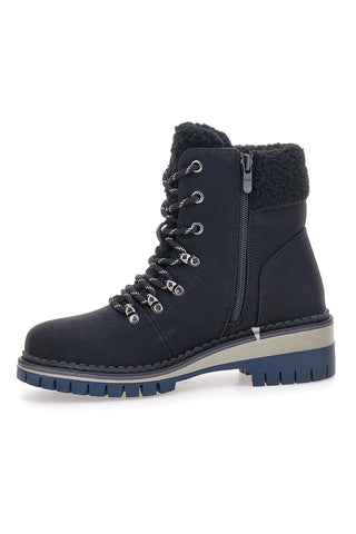 Scarponcini invernali neri con interno in pelo Altemberg 3