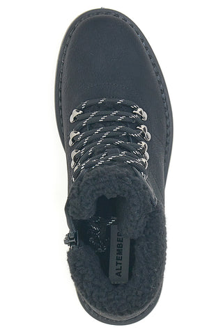 Scarponcini invernali neri con interno in pelo Altemberg 3