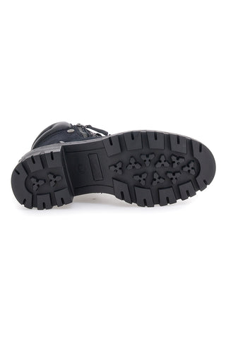 Altemberg 7 Schwarze Amphibien mit mittlerem Absatz