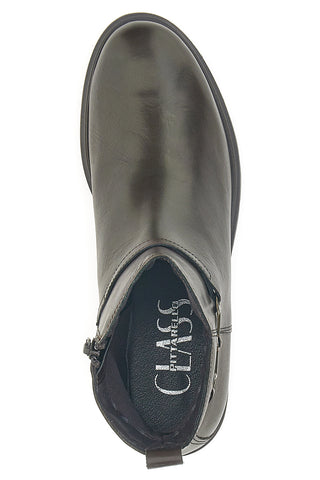 Braune Lederstiefeletten mit Pittarello Class 849240-Clip
