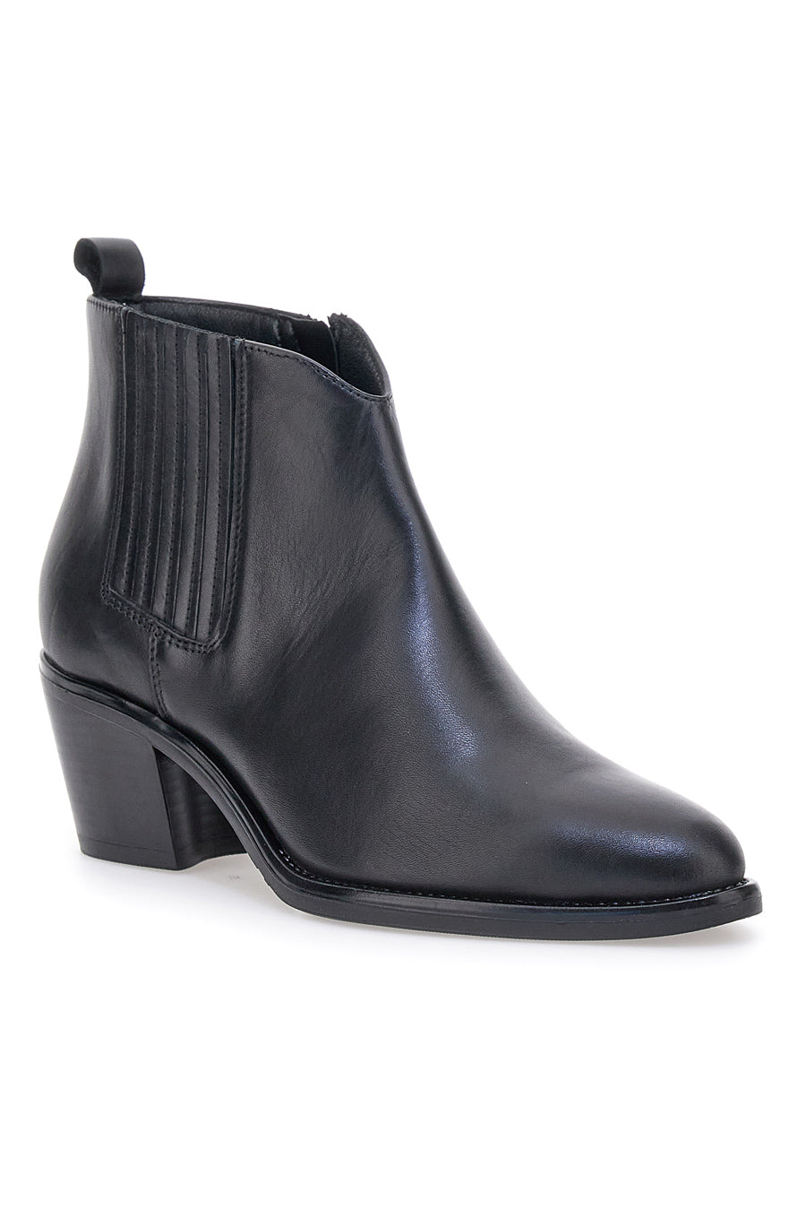 Tacco Medio Stivaletti Neri Tacco Cm Stivali Al Ginocchio Da Donna