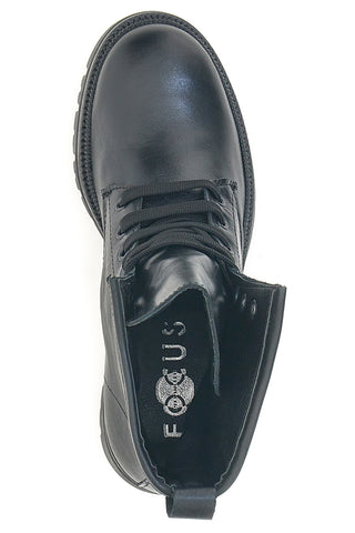 Anfibi neri con suola carrarmato Pittarello Focus 1000ZD