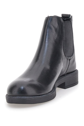 Pittarello Elite 79 Chelsea-Stiefel aus schwarzem Glattleder
